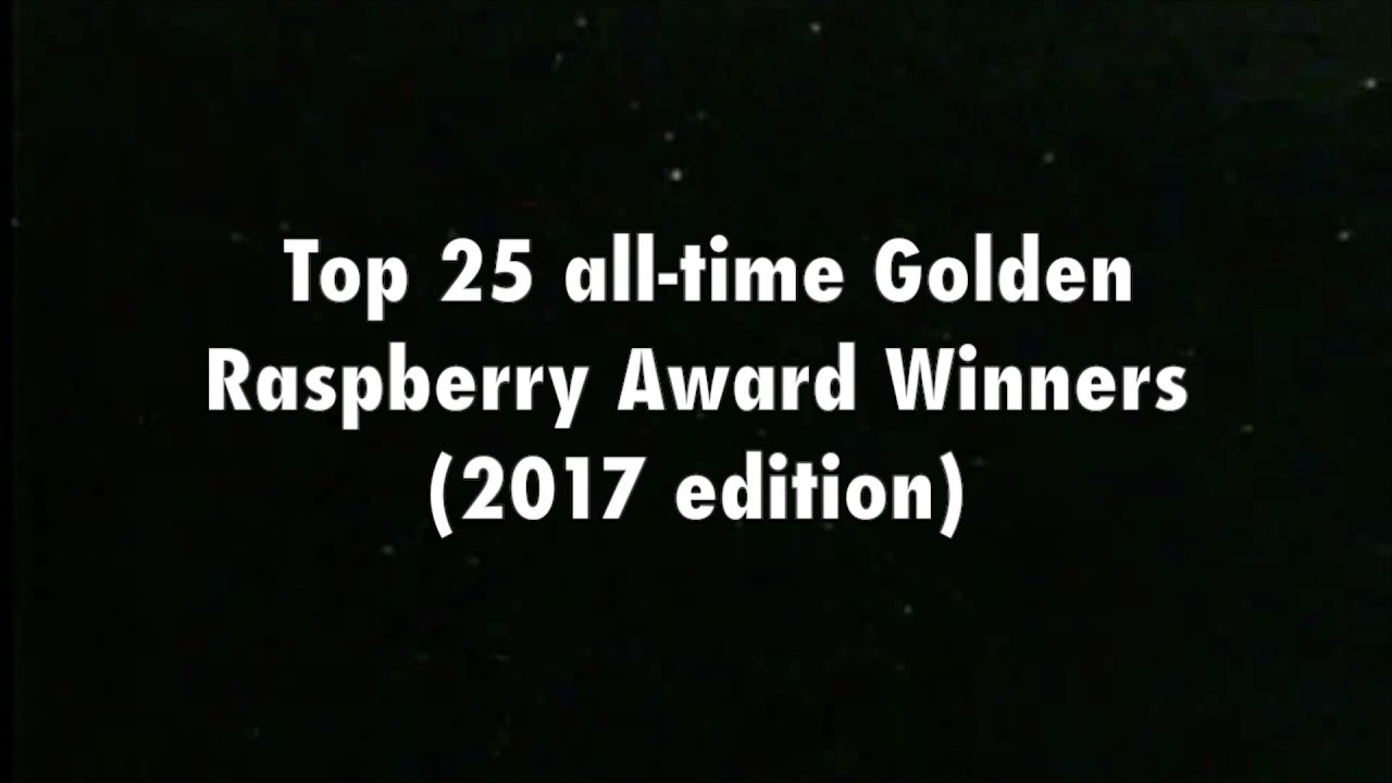 Top 25 Golden Raspberry Winning Movie Studios (2017 edition) - YouTube