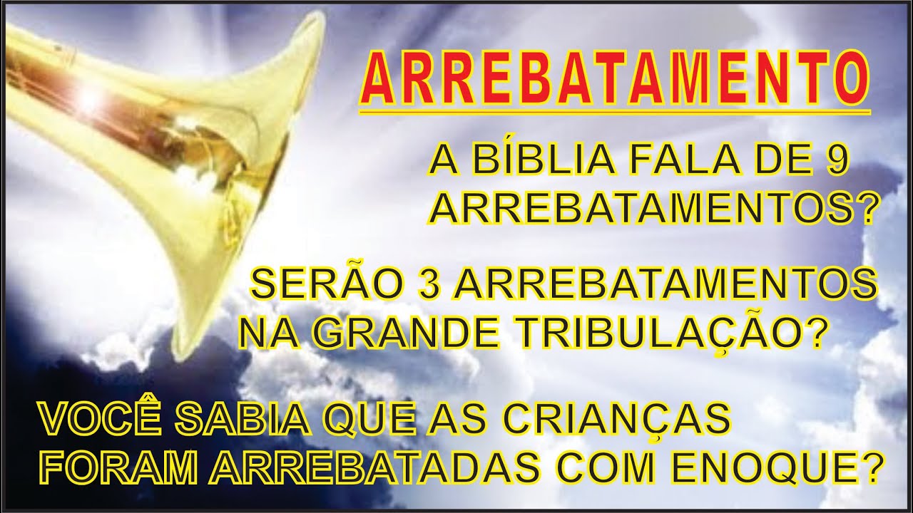 PREGAÇÃO SOBRE O ARREBATAMENTO DA IGREJA - YouTube