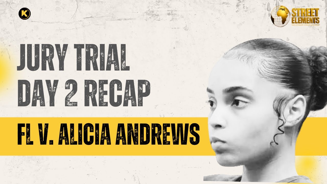 Julio Foolio Murder Trial ALICIA ANDREWS JURY TRIAL DAY 2 RECAP - YouTube
