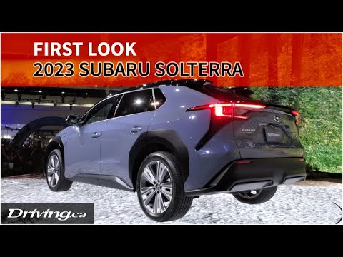 Video 2023 Subaru Solterra | First Look | Driving.ca - youtube