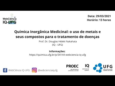 Química Inorgânica Medicinal: o uso de metais e seus compostos para o tratamento de doenças