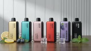 HQD Miracle 8000 Puffs Zero Nicotine Vape UAE | Review & Features