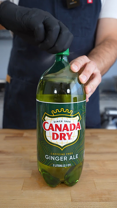 NEVER BUY GINGER ALE AGAIN?!?!