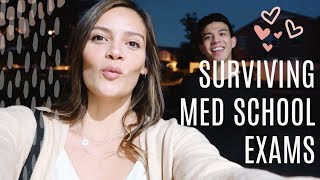 SURVIVING MEDICAL SCHOOL EXAM WEEK | VLOG