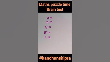 Brain teaser | maths puzzle shorts #shorts #viral #youtubeshorts #trending #mathspuzzle #puzzle