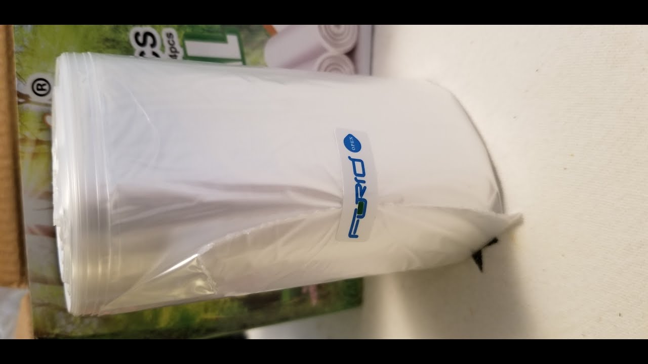 FORID 2.6 Gallon Garbage Bags Wastebasket Bin Liners YouTube