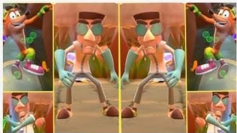 Crash Bandicoot: On the Run! Nitro Lab Assistant Defeated!