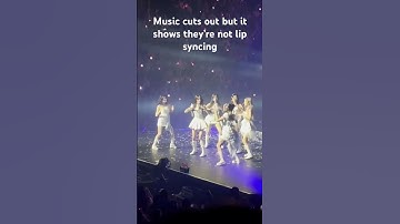 Thumbnail of Music cuts out while performing i am but it goes to show they ive does not lip sync