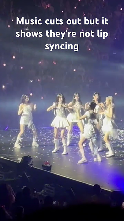 Music cuts out while performing i am but it goes to show they ive does not lip sync