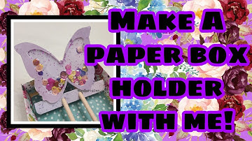 Memory dex card - rolodex card paper holder! TUTORIAL