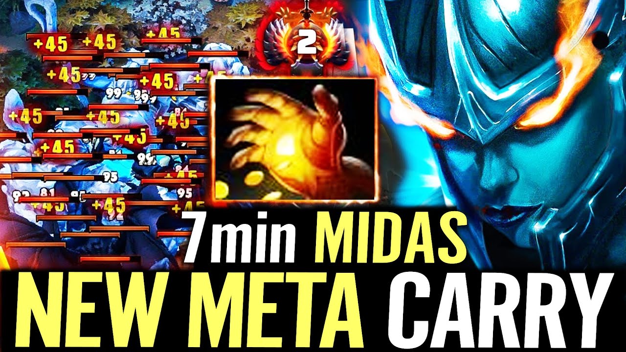 🔥 PA 7min MIDAS NEW CARRY META — 2.1x EXP +160 Gold BEST Item Early Build Dota 2 Pro