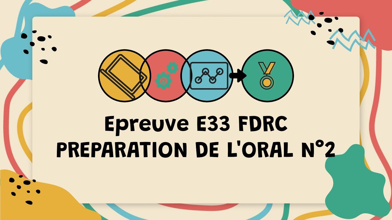 E33 Page De Garde Préparation de l'oral E33 Situation 2 - YouTube