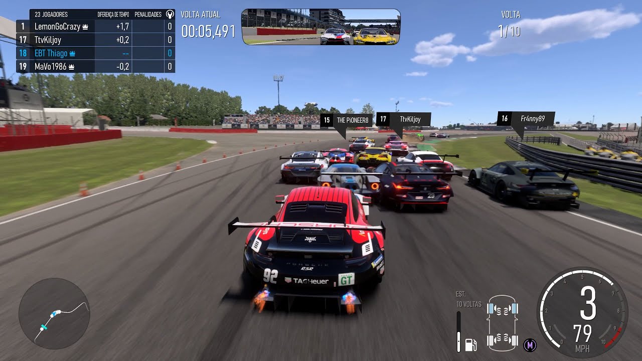 GT2 com Lobby bem Pesado em Silverstone - Forza Motorsport