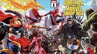 Godzilla Destroys the Marvel Universe: Full Story (The Big Spill)