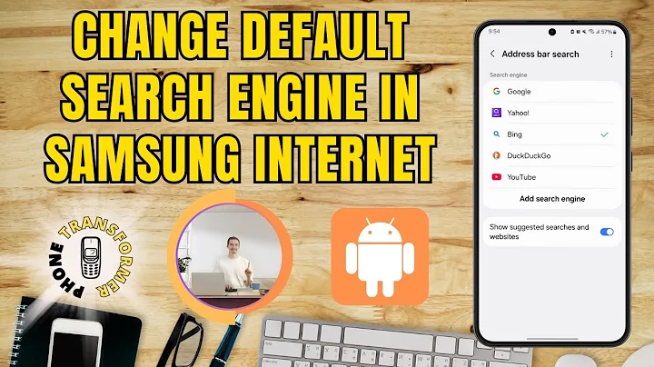 How to Change the Default Search Engine in Samsung Internet