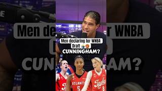 NBA Players declare for WNBA draft 😳🏀 #NBA #basketball #WNBA #debate #fyp