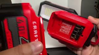 Craftsman cordless Led Light first try