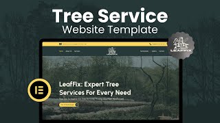 Premium Tree Service Framer Website Template by LeafFix | DesignToCodes