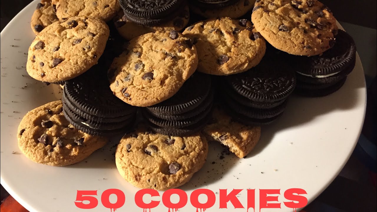 50 Chips Ahoy and Oreos( Matt Stonie Challenge) YouTube