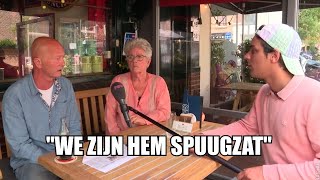 Buurman Haags café begluurt terras met camera