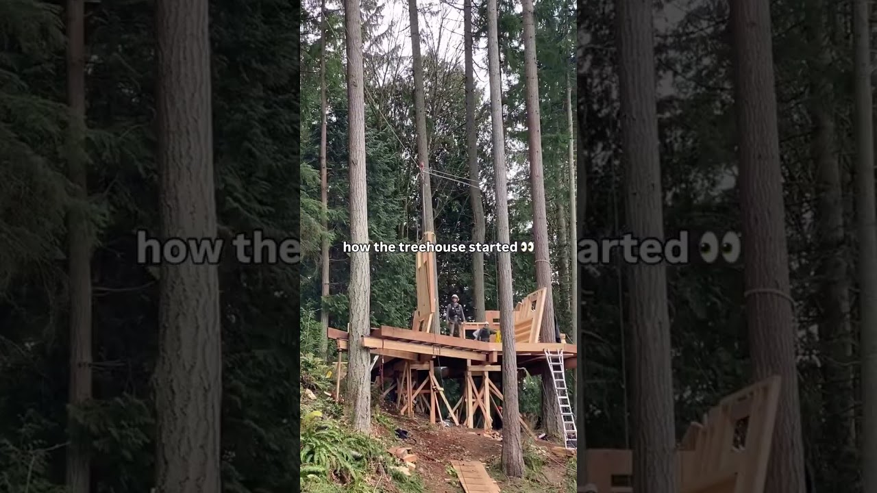 Who’s ready for the grand reveal? ✨
This luxurious yet oh-so-cozy treehouse is straight out of a dre