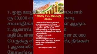 Save Just ₹1 a Day and Become Rich Smart Savings Tips in Tamil