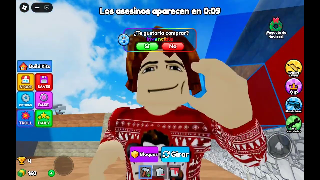 Construyendo mi casa en Roblox