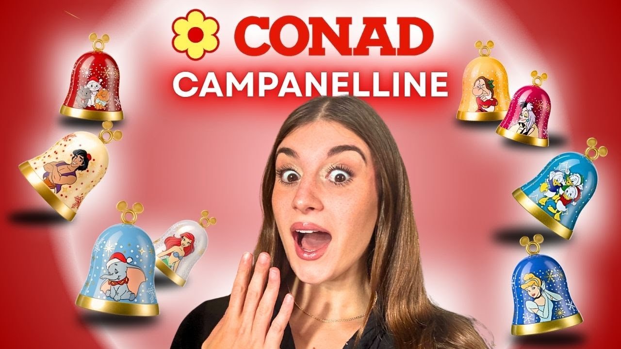 CONAD mi fa una SORPRESA e mi regala TUTTE le CAMPANELLE😱 Reaction Shock❤️