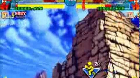 Marvel vs Capcom - Ryu/Spider-man Playthrough 1