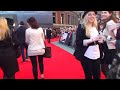 Walking the red carpet at the 2012 Titanic 3D World Premiere in London