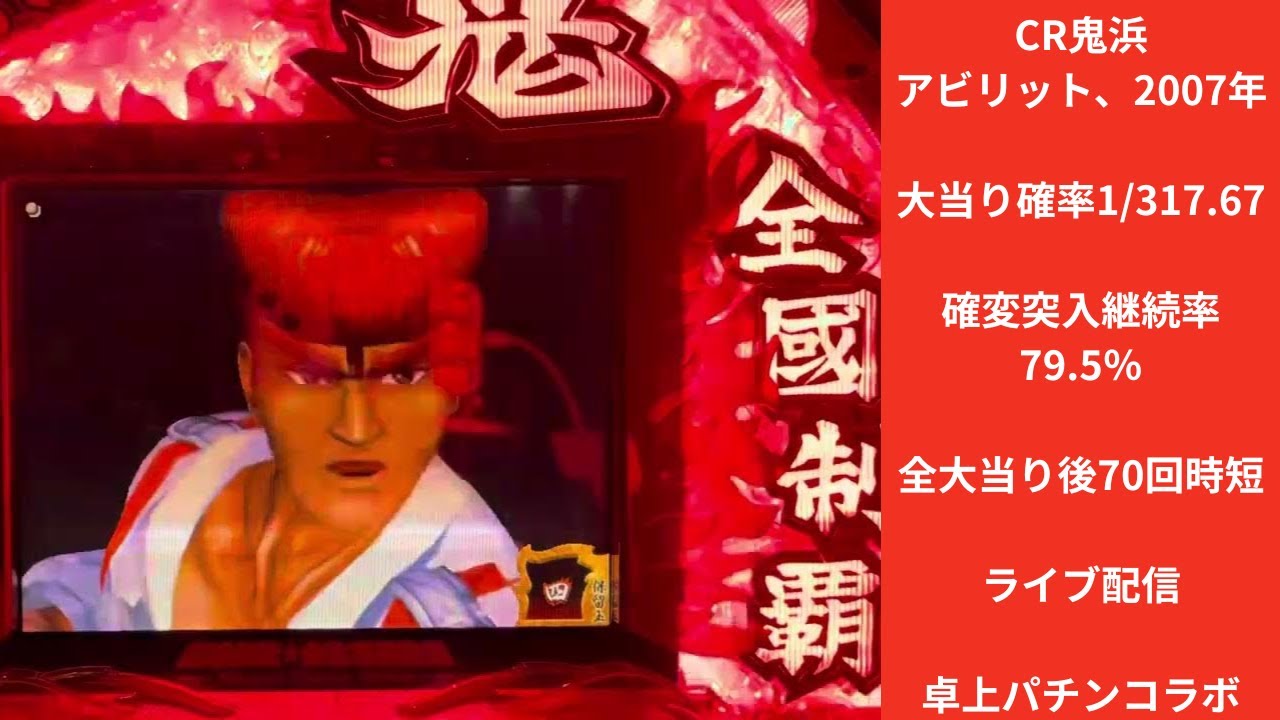 CR鬼浜（アビリット）　3/2ライブ配信終了分