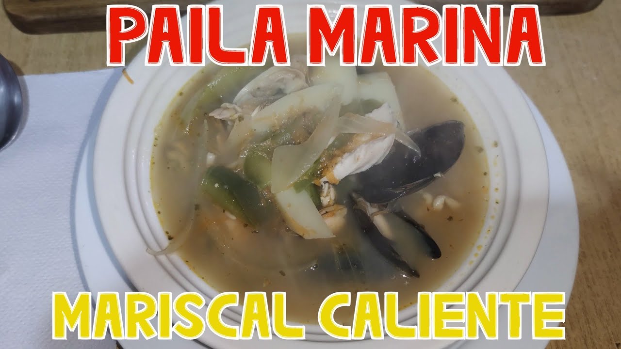 PAILA MARINA (MARISCAL CALIENTE) PASO A PASO