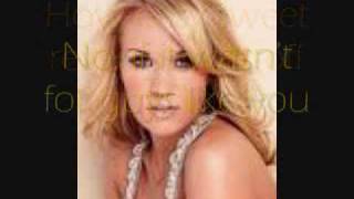 Songs Like This by Carrie Underwood (lyrics)