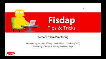 Fisdap Tips & Tricks: 4/8/2020 – Remote Exam Proctoring