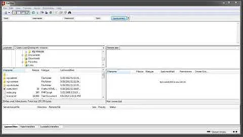 How to transfer files using FileZilla