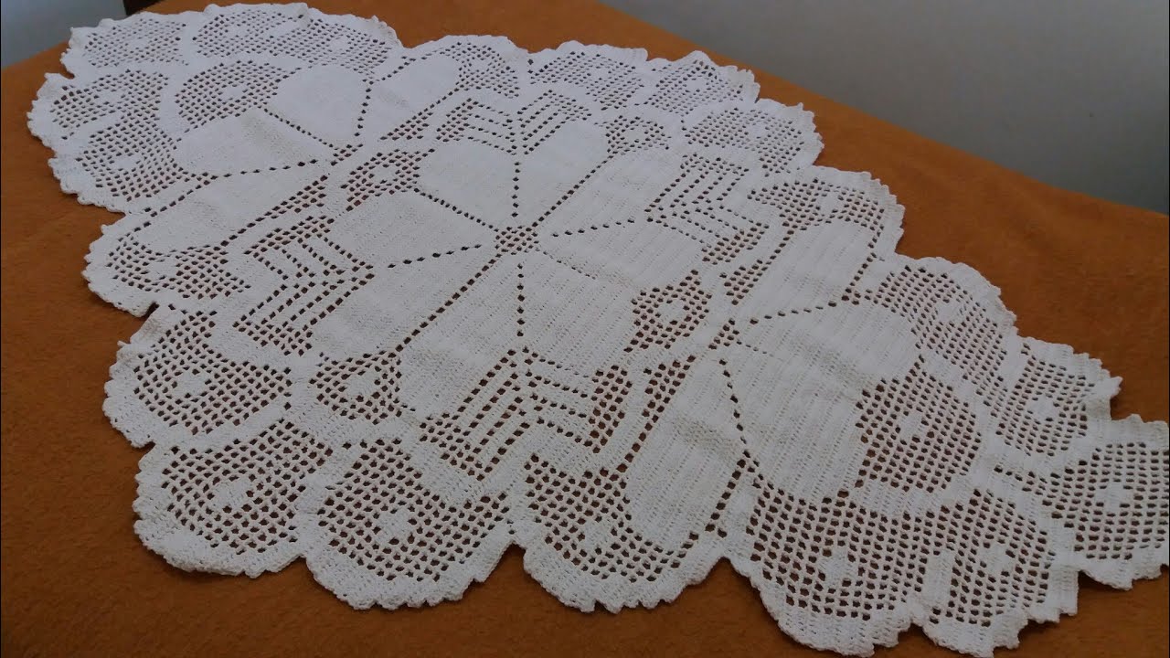 Losango em arcos caminho de mesa parte 1