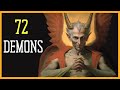 Every demon from the ars goetia  72 demons of the lesser key of solomon