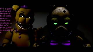 ask  fredbear and springbonnie and puppet episode 1 [fnaf comic dub] comic by me