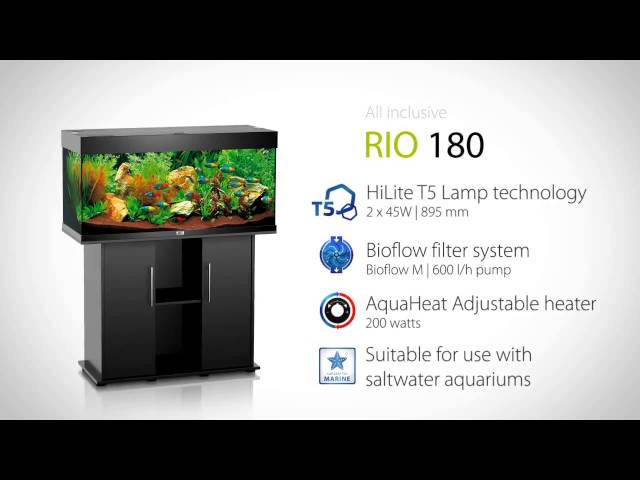 Juwel Aquarium Rio 180 LED Noir - 429.98€