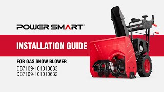 How-to: Assemble a Two Stage Gas Snow Blower | PowerSmart DB7109 Series