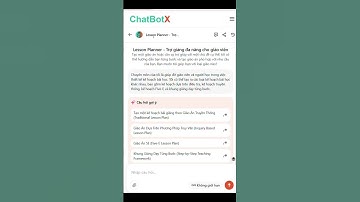 Soạn giáo án tiện lợi cùng lesson planner #congcu #ai #giaovien #xuhuong