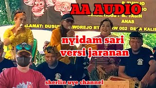 1 lagu nyidam sari versi jaranan. purwo budoyo purwoharjo AA AUDIO #sherlinuye #jaranancampursari