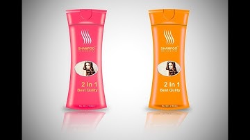 Coreldraw Best Realistic 3D Bottle Design in Coreldraw Tutorial 2018