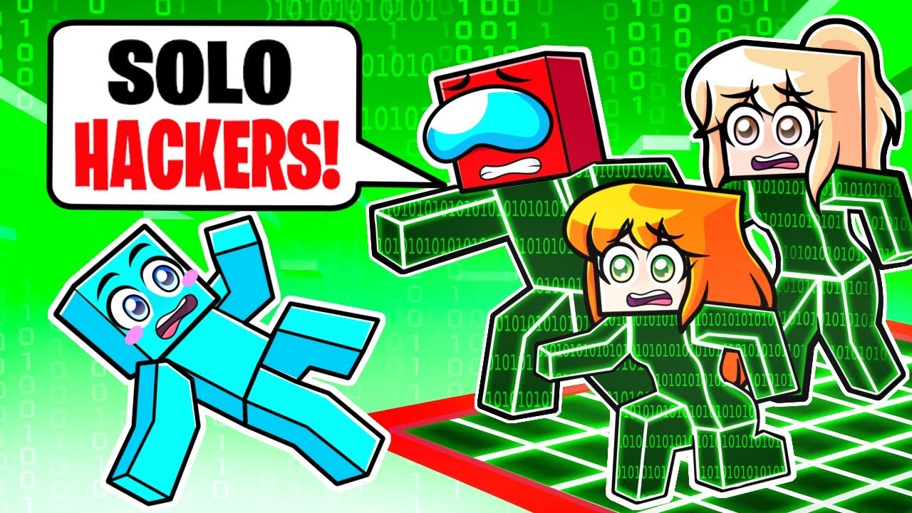 Adoptado por Una FAMILIA HACKER en Minecraft!