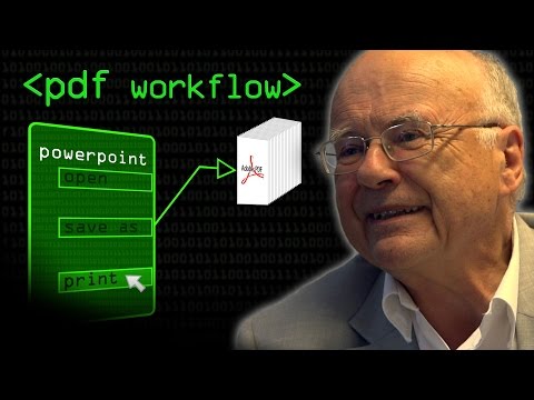 PDF Workflow - Computerphile