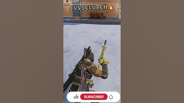 1 VS 2 CLUTCH🔥 ! COD MOBILE BATTLE ROYALE ! Youtube Shorts !