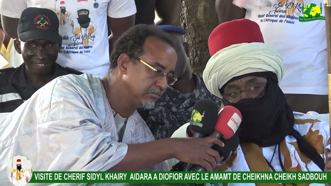 discours de Cherif cheubou aïdara a l'accueil de cheikh sidyl khairy a djiofior