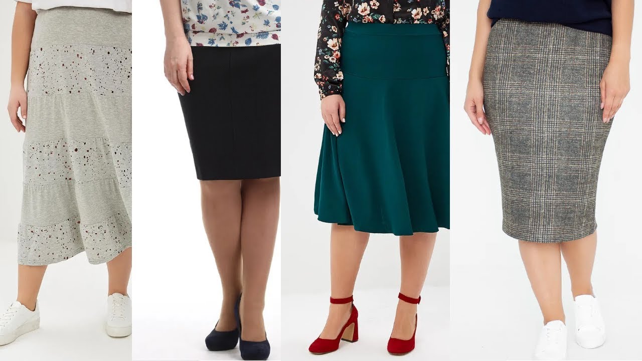 Красивеные Юбки для Полных Женщин 2019-2020 Года