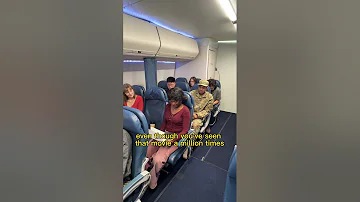 Military man makes surprise of a lifetime with wife on plane!