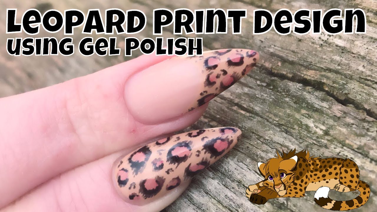 Leopard Print With Gel Polish Youtube Leopard Print With Gel Polish Youtube
